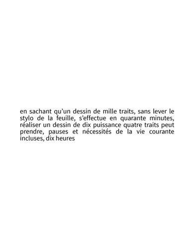 10 tentatives, Quatre à quatre, un ouvrage d'Egret Esbrenner chez F de phosphène.