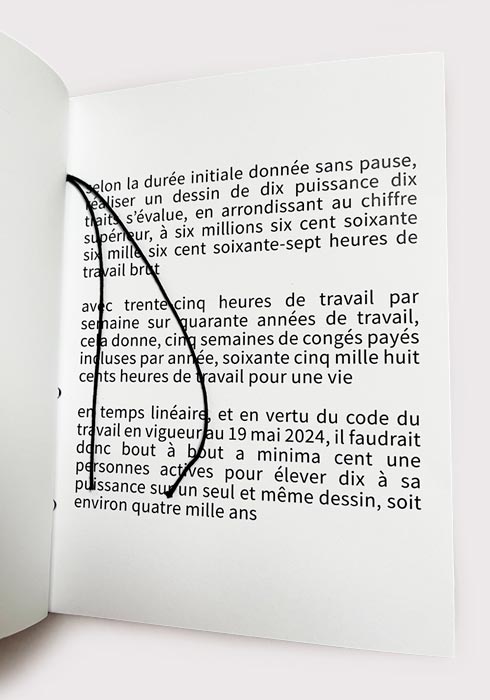 10 tentatives, Quatre à quatre, un ouvrage d'Egret Esbrenner chez F de phosphène.